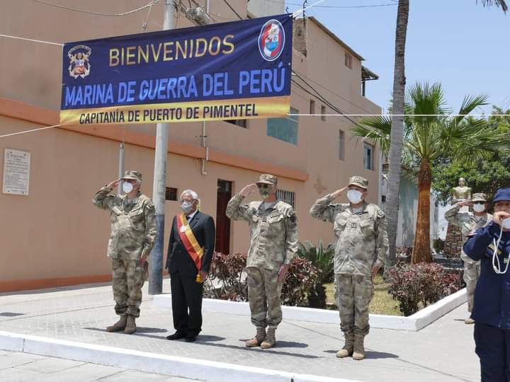 Rinden homenaje a Capitanía de Pimentel por sus 100&nbsp;años