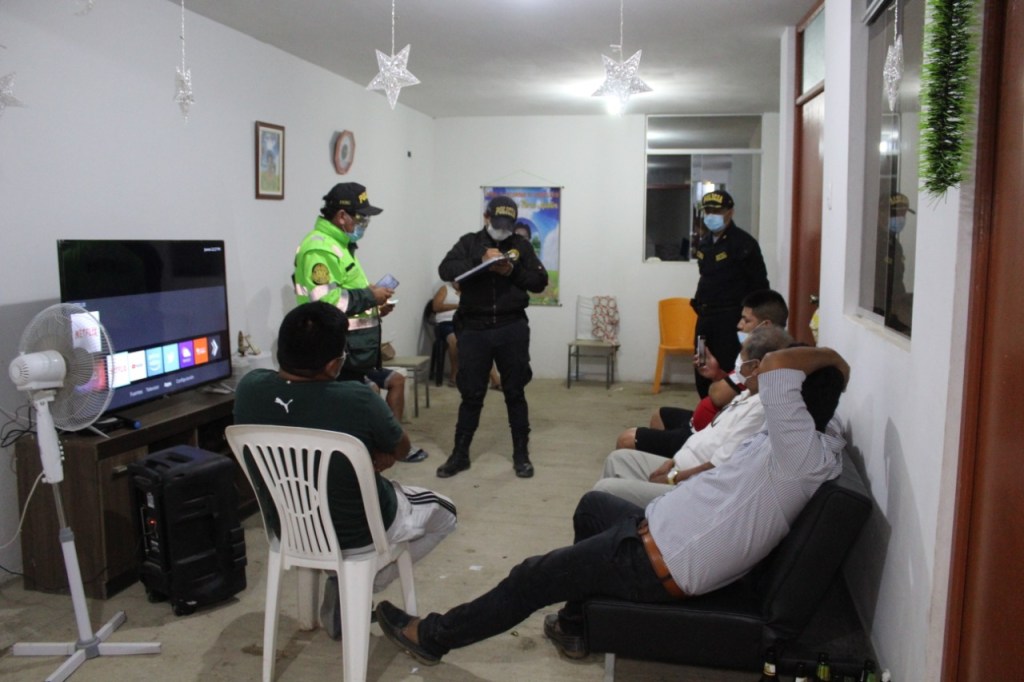 En operativo anti Covid en Jayanca intervienen cumpleaños y además clausuran&nbsp;pollería