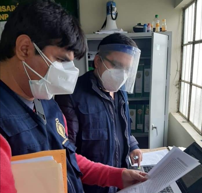 En Incahuasi detienen a comisario y cuatro policías por presuntos actos de&nbsp;corrupción