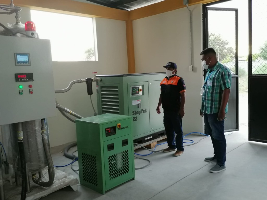 Comienza a funcionar la planta de oxígeno del Hospital Referencial de&nbsp;Ferreñafe