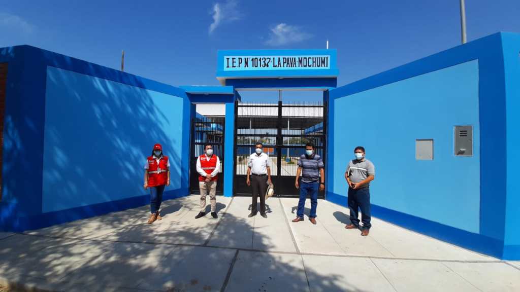 Culminan obras en colegio 10137 de Mochumí con inversión de 1.9 millones financiados por Reconstrucción con&nbsp;cambios