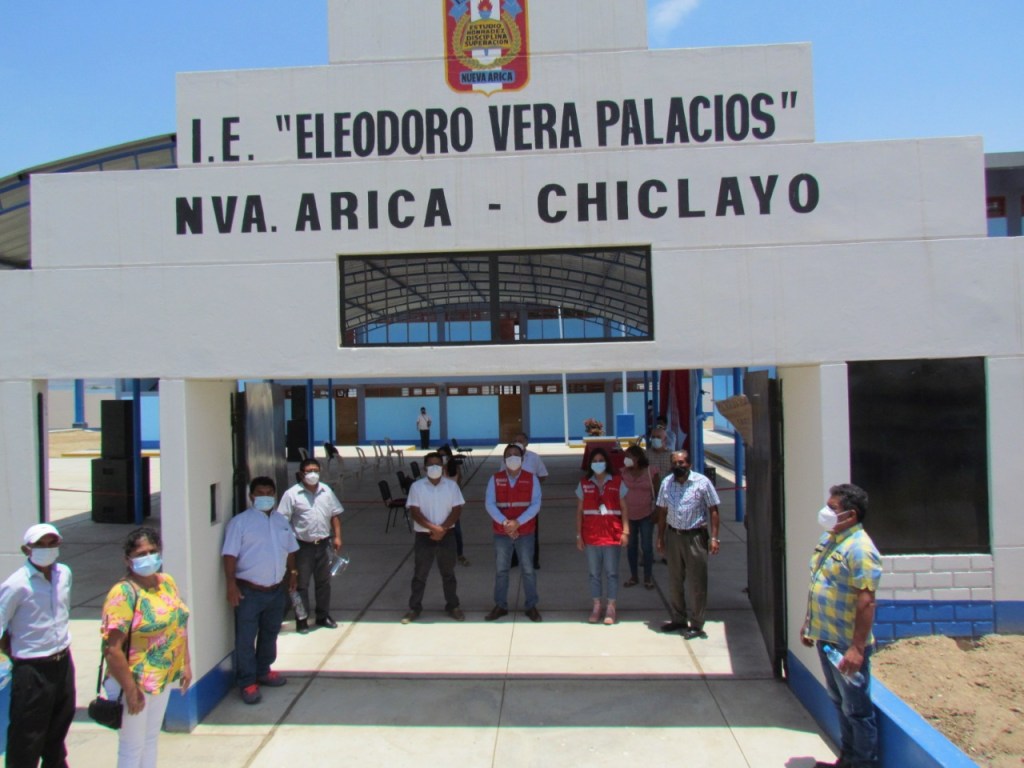 En Nueva Arica inauguran colegio Eleodoro Vera Palacios en el que se invirtió más de 2.6 millones de&nbsp;soles