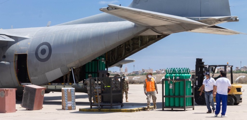 Llegaron los 50 balones de oxígeno y las 7 camas para Unidades de Cuidados Intensivos de&nbsp;Lambayeque