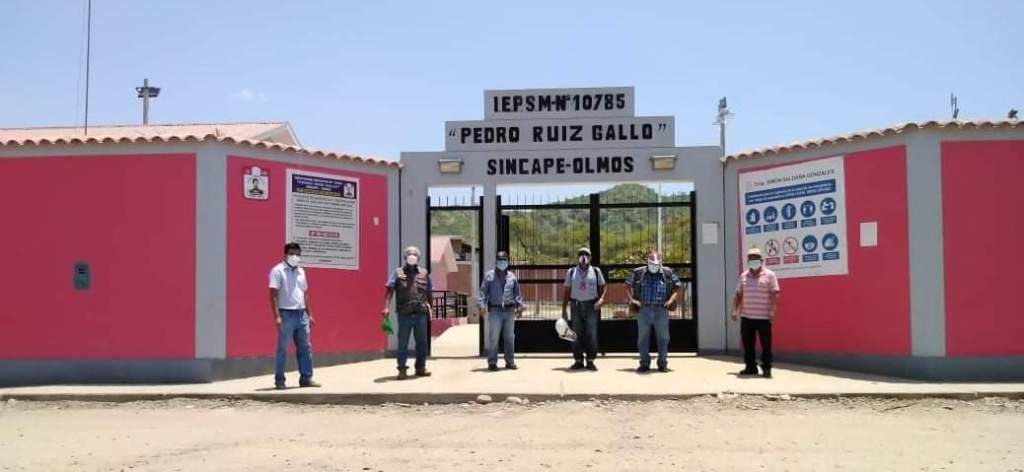 Culminan obras de mejoramiento de cuatro instituciones educativas en Olmos, Salas, Incahuasi y&nbsp;Cañaris