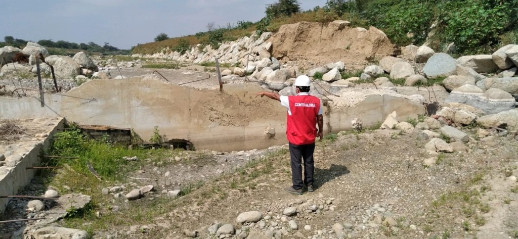 Detectan pago de 1.3 millones por obras que no cumplen su función en Bocatoma Prada del río&nbsp;Motupe