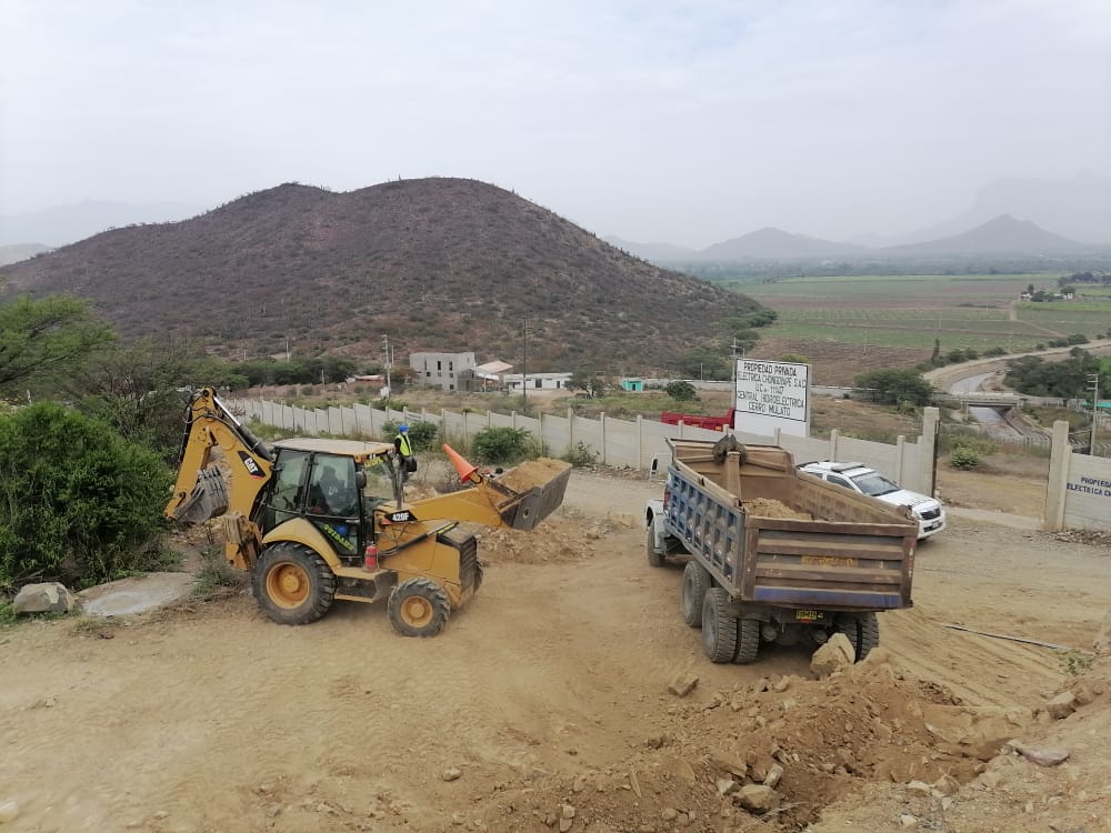 Obras por construcción de hidroeléctrica privada siguen alterando el paisaje en la reserva ecológica de Chaparrí, en&nbsp;Chongoyape