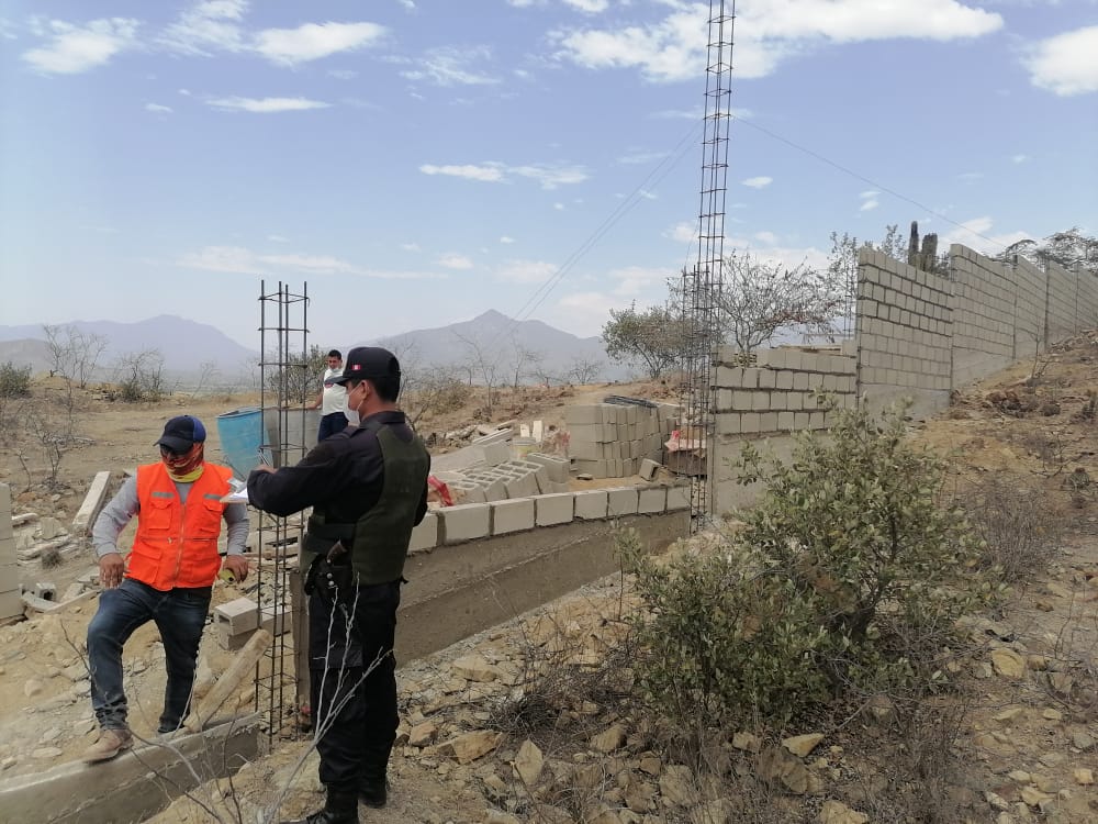 Operativo policial paraliza de nuevo obras de una hidroeléctrica privada que se levantaban en Reserva Ecológica de Chaparrí, Chongoyape