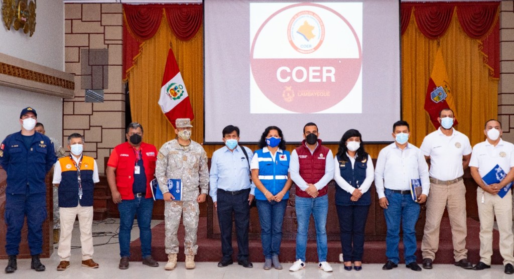 Juramenta la plataforma de Defensa Civil de Lambayeque para atender posibles desastres naturales en toda la&nbsp;región