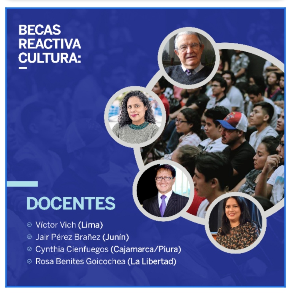 Red de American Spaces y la Embajada de EEUU presentan becas y fondos para la reactivación del sector cultural a nivel nacional