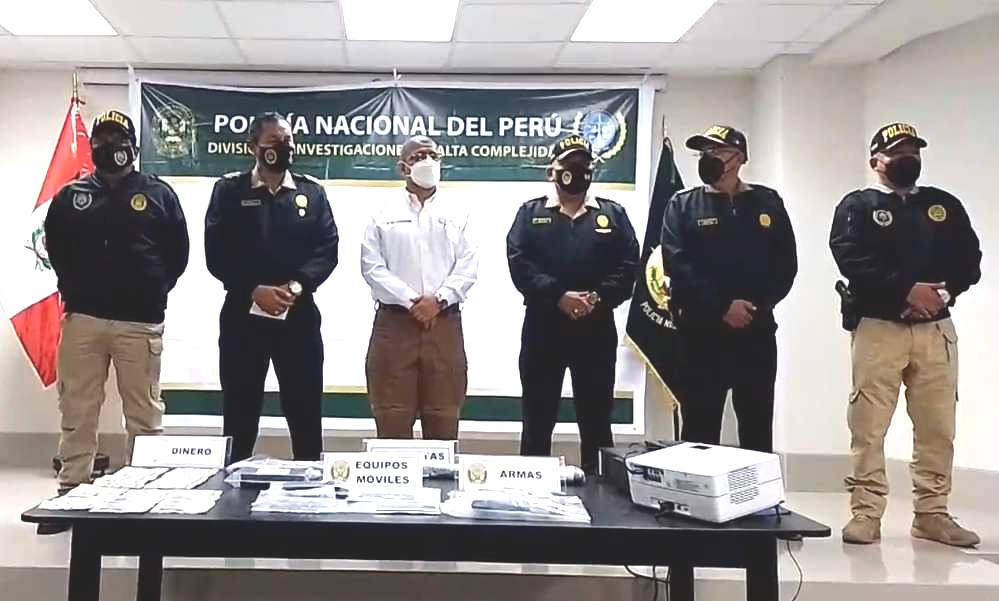 Ministro del interior anuncia en Chiclayo desarticulación de organización criminal dedicada a cobrar cupo a empresarios y transportistas y que tiene en su haber 4&nbsp;asesinatos