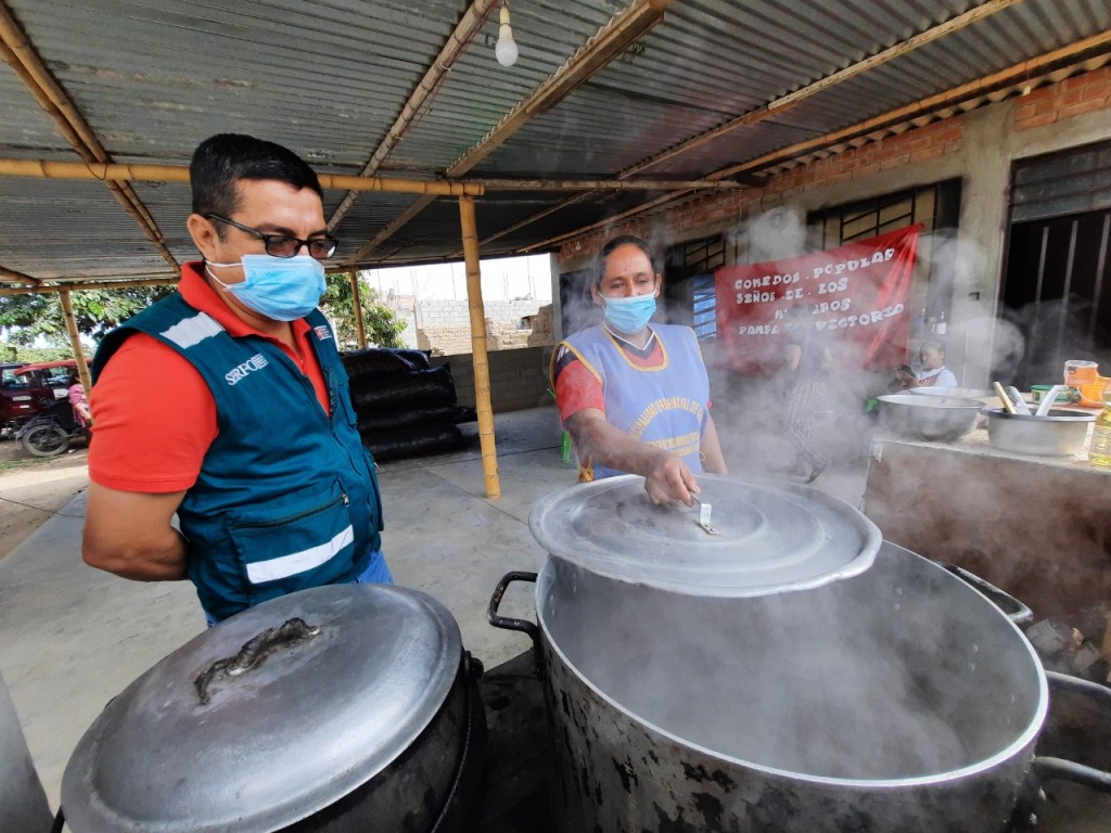 En Lambayeque, SERFOR transfiere 25,500 kilos de carbón para atender a comedores populares de&nbsp;Pátapo