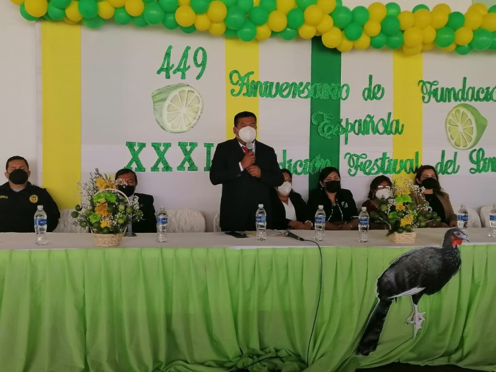 En Olmos presentan programa de actividades por 449° aniversario de fundación española y 34° edición del Festival del limón