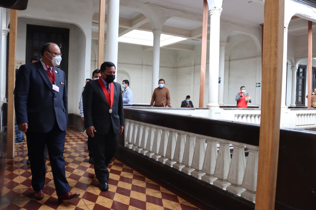 Presidente de la Corte de Justicia evalúa posibilidad de crear el primer museo judicial de Lambayeque