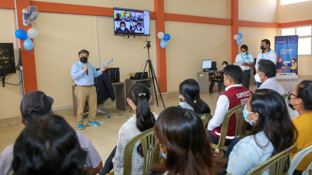 En Ferreñafe, el MTC puso en marcha Centro de Acceso Digital que beneficia a más de 30 mil&nbsp;ciudadanos