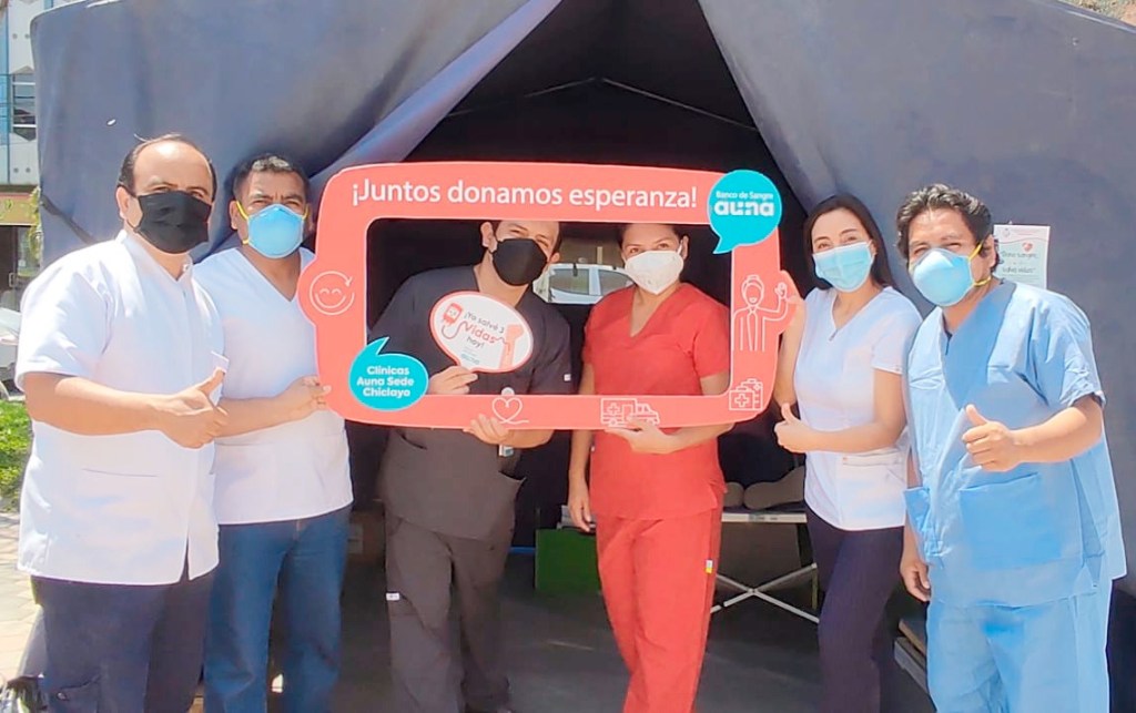 Hospital Regional Lambayeque, del sector Salud realiza campaña solidaria de donación de sangre