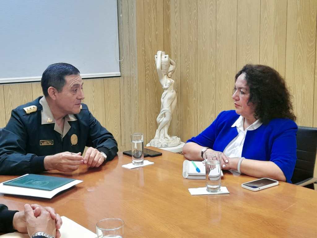 Congresista Mary Acuña pide duplicar esfuerzos para combatir inseguridad en Chiclayo y Leonardo&nbsp;Ortiz