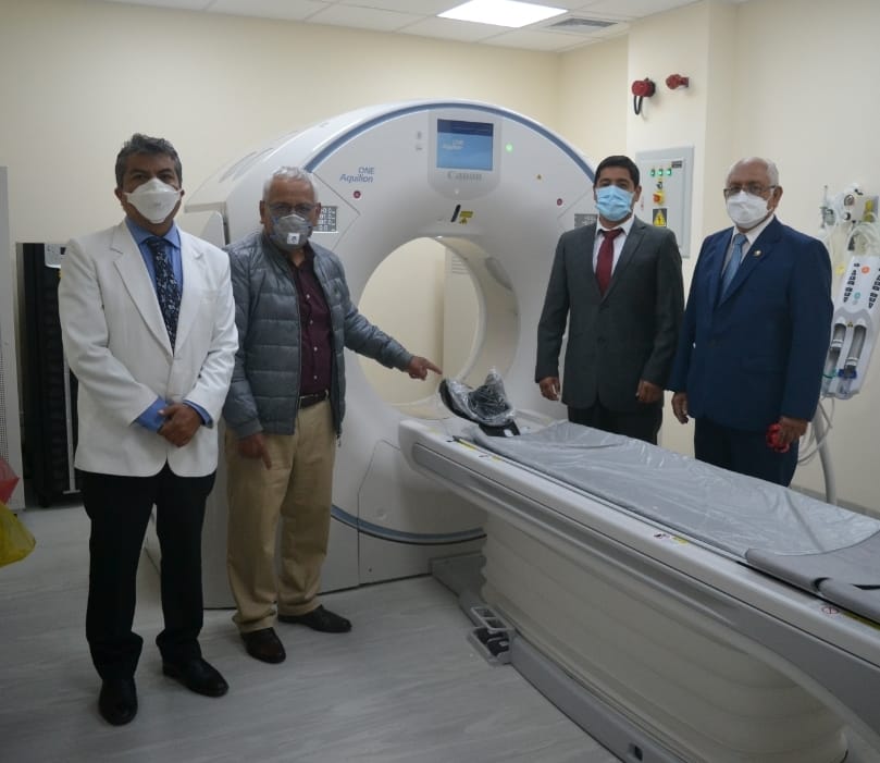 Hospital Regional de Salud Lambayeque pone en marcha tomógrafo computarizado valorizado en 8&nbsp;millones