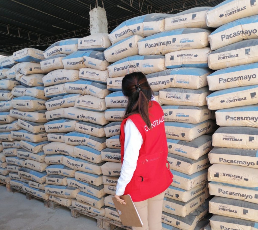 Contraloría detectó más de 3,400 bolsas de cemento inservibles en obra de bocatoma Prada con responsabilidad en exfuncionarios de&nbsp;Agricultura
