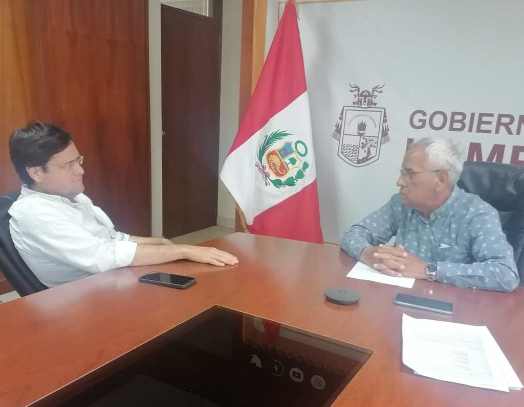 Gobernador de Lambayeque, Anselmo Lozano, coordina con la autoridad regional&nbsp;electa