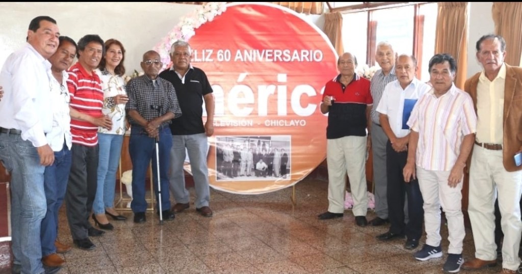 Extrabajadores recordaron los 60 años del Canal 4 TV de&nbsp;Chiclayo