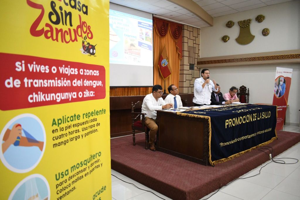 Alcaldes de 36 distritos de Lambayeque y sectores públicos buscan mitigar 213 casos de dengue. Tumán y Motupe los más afectados