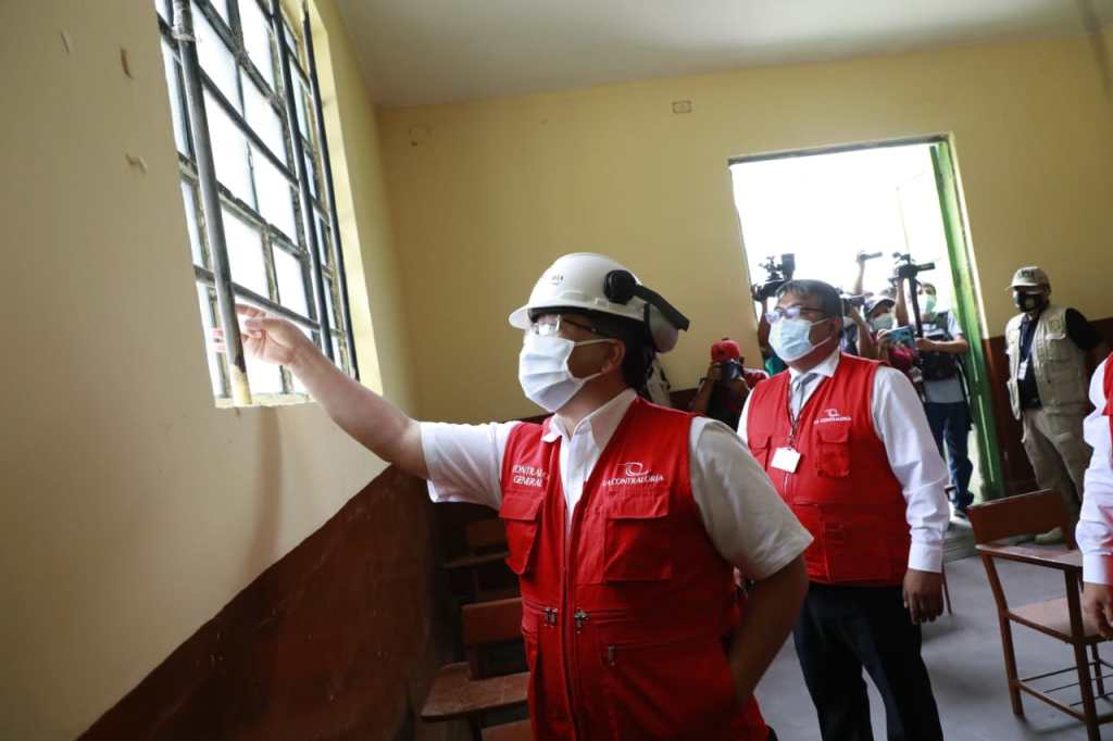 Contralor general supervisará en Lambayeque situación de obras para mitigar efectos de desastres&nbsp;naturales