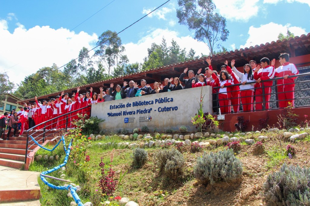 En Cutervo, la Biblioteca Nacional del Perú celebra segundo aniversario de su Estación de Biblioteca Pública