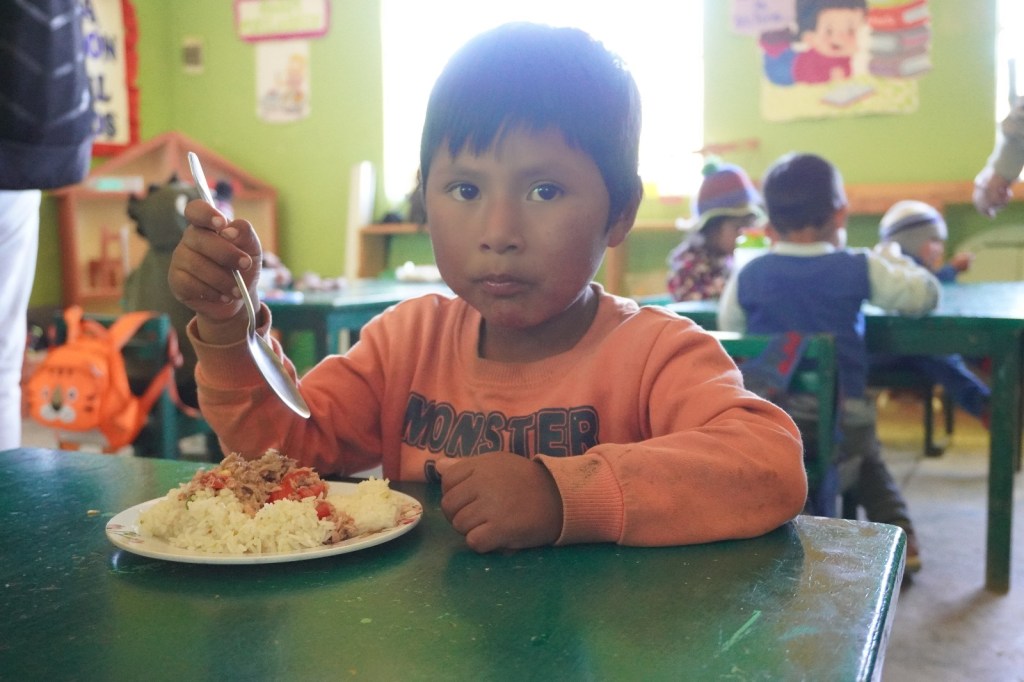 Qali Warma garantiza atención con desayunos y almuerzos escolares en distritos altoandinos de&nbsp;Lambayeque