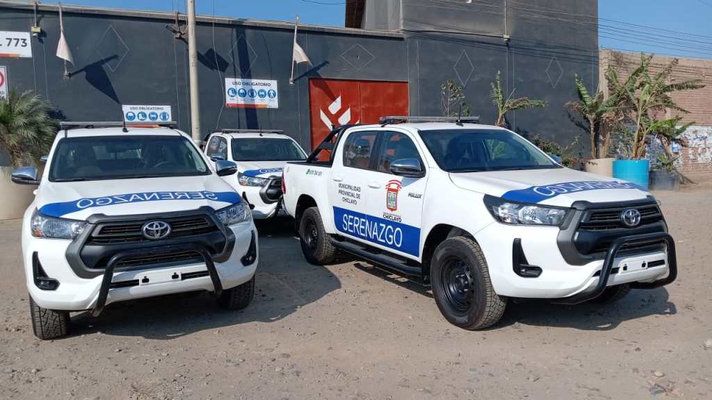 Compran 25 camionetas y 14 motos lineales para patrullaje en&nbsp;Chiclayo