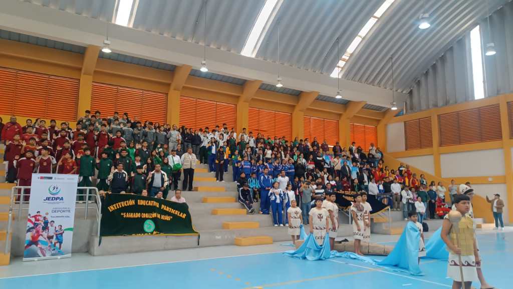 Se inauguró en colegio Karl Weiss de Chiclayo etapa regional de Juegos deportivos&nbsp;escolares