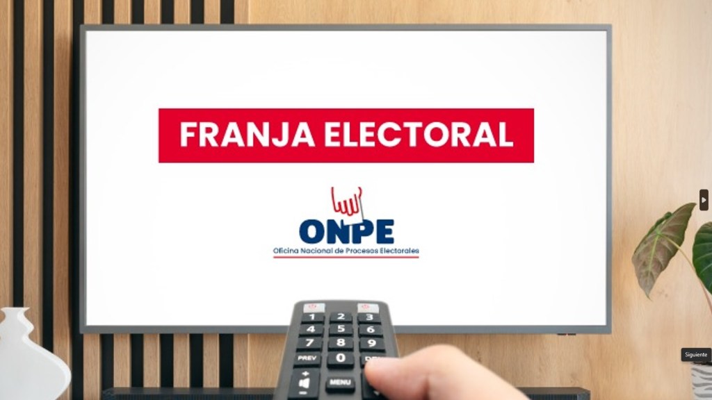 Empresas de radio, TV y otros medios deben tener casilla electrónica en ONPE por franja&nbsp;electoral