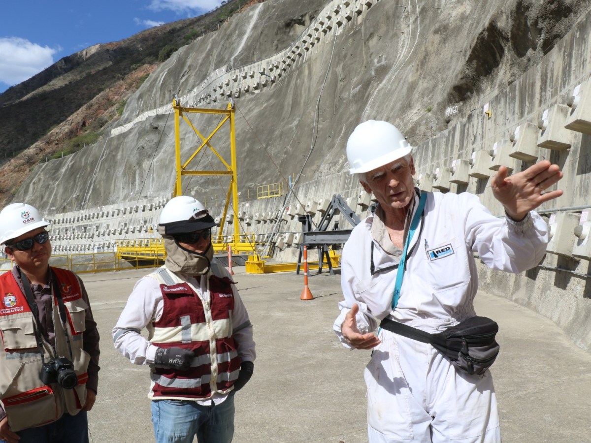 Expertos verifican funcionamiento y operatividad de las Obras de Trasvase del Proyecto&nbsp;Olmos