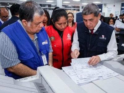 ONPE imprime 88 mil cédulas para elecciones primarias del Apra y Renovación&nbsp;Popular